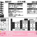 ルフレ中野　新築分譲マンション。